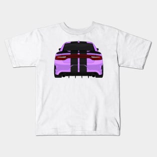 DODGE CHARGER VIOLET Kids T-Shirt